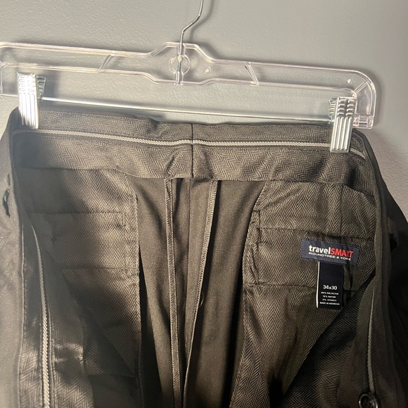Men’s Roundtree & Yorke Travel Smart Pants Size 34 - Picture 11 of 11